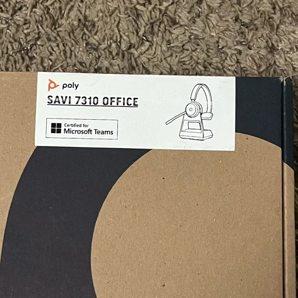 New In Box Poly Savi 7310-M Office Wireless Noise Canceling Headset - Picture 5 of 5